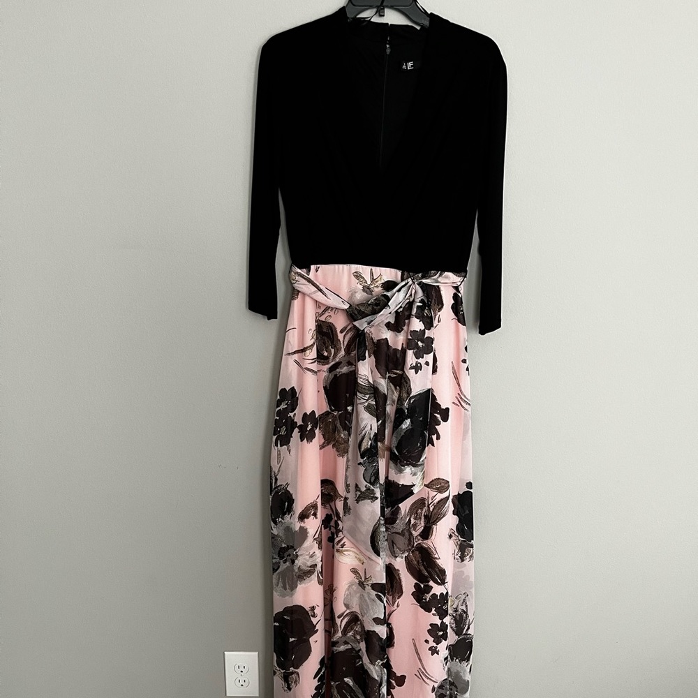 Leslie Fay Floral maxi dress